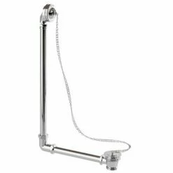 Burlington Exposed Bath Overflow With Plug & Chain | OFB