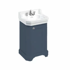 Burlington Edwardian 560mm Basin & Freestanding Cloakroom Vanity Unit -Old Fashioned Bathrooms Sales fc12bb4
