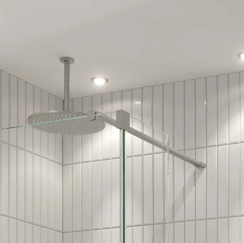 Crosswater 'Gallery 10' Corner With Fixed Deflector | 3 Finishes Available 4 Crosswater 'Gallery 10' Corner With Fixed Deflector | 3 Finishes Available - Image 4