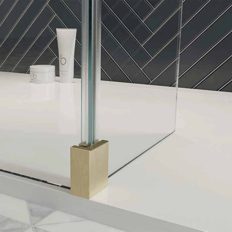 Crosswater 'Gallery 10' Corner With Fixed Deflector | 3 Finishes Available 5 Crosswater 'Gallery 10' Corner With Fixed Deflector | 3 Finishes Available - Image 5