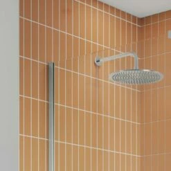 Crosswater 'Gallery 10' Corner With Fixed Deflector | 3 Finishes Available 7 Crosswater 'Gallery 10' Corner With Fixed Deflector | 3 Finishes Available -Old Fashioned Bathrooms Sales gallery 10 polished stainless steel wall profile