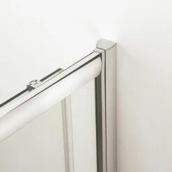 Crosswater 'Kai 6' Single Sliding Door & (Optional) Side Panel 7 Crosswater 'Kai 6' Single Sliding Door & (Optional) Side Panel -Old Fashioned Bathrooms Sales kai corner entry top profile cover cap w900 h900