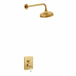 St James - 'Kit 4' Brass Concealed Shower | Shope Here