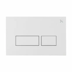 Crosswater MPRO Flush Plate - Old Fashioned Bathrooms -Old Fashioned Bathrooms Sales mpro white flush plate