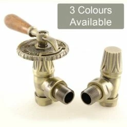 Bentley Lever Traditional Radiator Valve | Old Fashioned Bathrooms