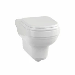 Riviera Wall Hung Toilet Pan | Old Fashioned Bathrooms