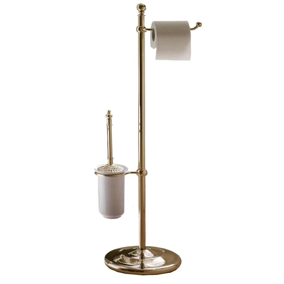 Sbordoni Freestanding Toilet Brush And Roll Holder | OFB 2 Sbordoni Freestanding Toilet Brush And Roll Holder | OFB - Image 2