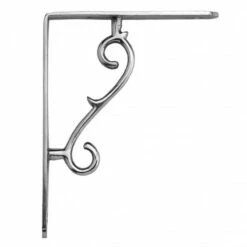 Scroll Cistern Brackets (Pair) 140mm | Old Fashioned Bathrooms