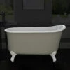 Cast Iron Deep Tub Bath 1370mm | Old Fashioned Bathrooms