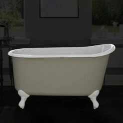 Cast Iron Deep Tub Bath 1370mm | Old Fashioned Bathrooms