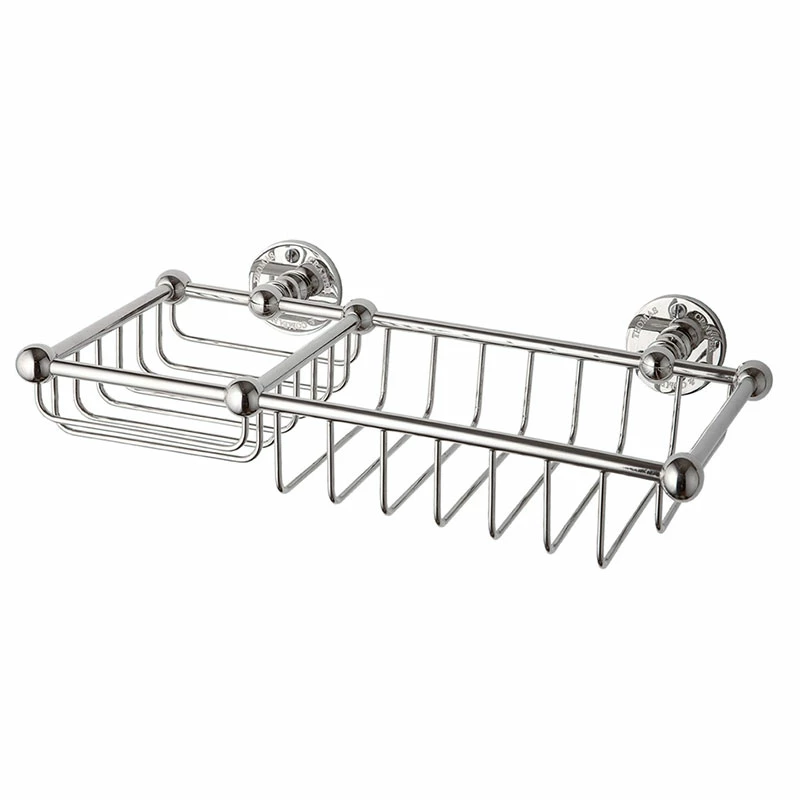 Thomas Crapper Classical Soap & Sponge Basket | OFB 1 Thomas Crapper Classical Soap & Sponge Basket | OFB