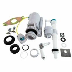 Cistern Fittings With Ceramic Flush Lever | Old Fashioned Bathrooms