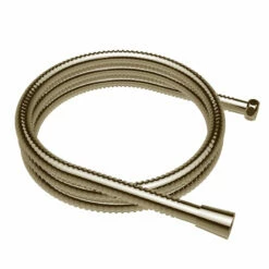 St James Nickel Shower Hose | Old Fashioned Bathrooms
