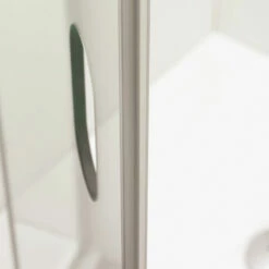 Crosswater 'Svelte 8' Hinged Door & (Optional) Side Panel -Old Fashioned Bathrooms Sales svelte hinged door side door seal bevel w900 h900