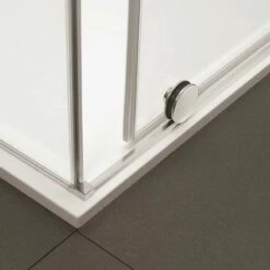 Crosswater 'Svelte 8' Single Sliding Door & (Optional) Side Panel 6 Crosswater 'Svelte 8' Single Sliding Door & (Optional) Side Panel -Old Fashioned Bathrooms Sales svelte slider bottom roller and bar w900 h900