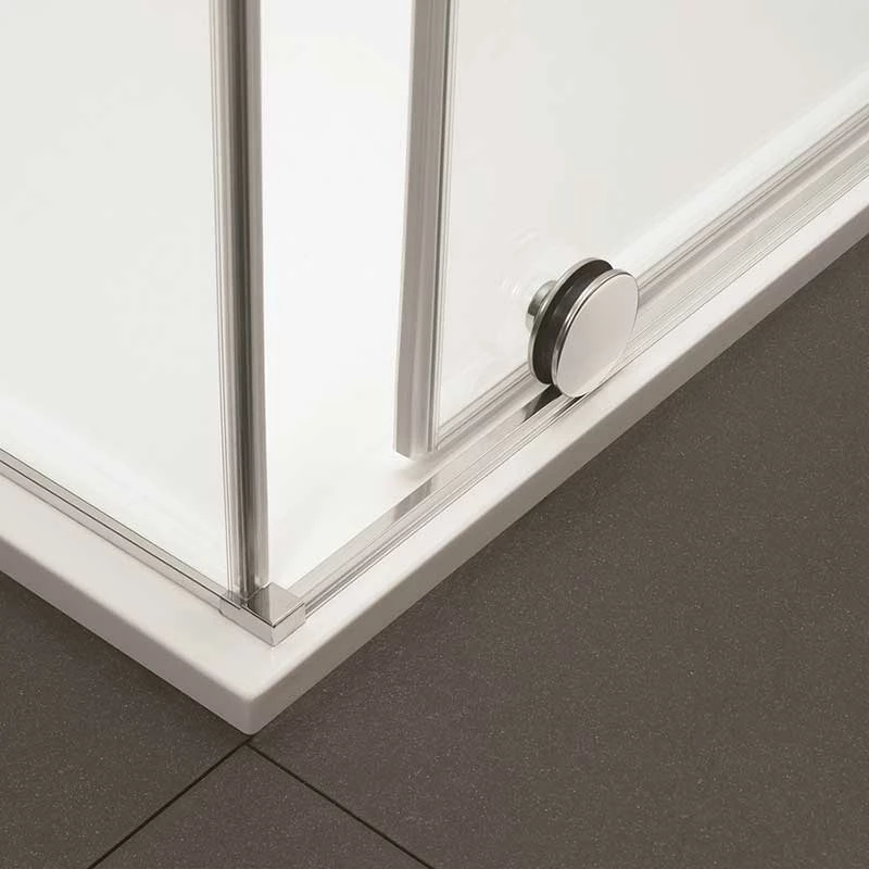 Crosswater 'Svelte 8' Single Sliding Door & (Optional) Side Panel 3 Crosswater 'Svelte 8' Single Sliding Door & (Optional) Side Panel - Image 3