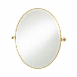 Thomas Crapper Classical Oval Tilt Mirror | Old Fashioned Bathrooms 6 Thomas Crapper Classical Oval Tilt Mirror | Old Fashioned Bathrooms -Old Fashioned Bathrooms Sales tc classic oval tilt mirror brass