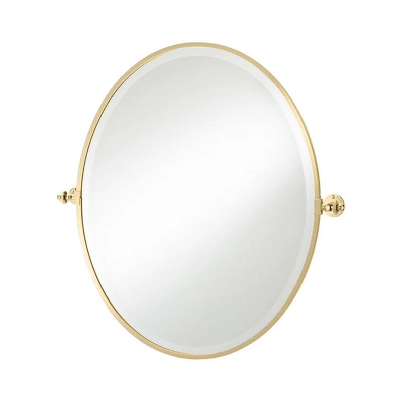 Thomas Crapper Classical Oval Tilt Mirror | Old Fashioned Bathrooms 3 Thomas Crapper Classical Oval Tilt Mirror | Old Fashioned Bathrooms - Image 3