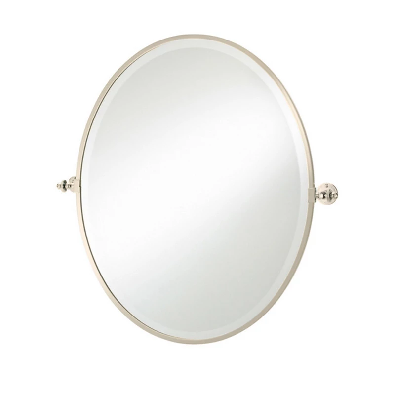 Thomas Crapper Classical Oval Tilt Mirror | Old Fashioned Bathrooms 2 Thomas Crapper Classical Oval Tilt Mirror | Old Fashioned Bathrooms - Image 2