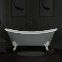 Cast Iron Orford Raised Double Ended Bath | Old Fashioned Bathrooms