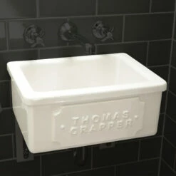 Thomas Crapper Harwood Cloakroom Basin - 4 Finishes Available | Old Fashioned Bathrooms