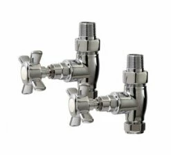 Traditional Straight Radiator Valve - Old Fashioned Bathrooms