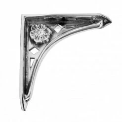 Tudor Rose Cistern Brackets (Pair) 150mm | Old Fashioned Bathrooms