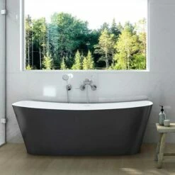 Victoria + Albert Trivento Bateau Bath | Old Fashioned Bathrooms -Old Fashioned Bathrooms Sales victoria albert black freestanding painted bath