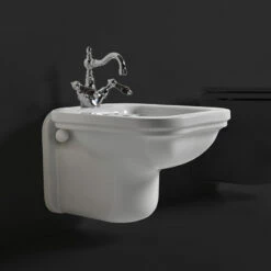 Waldorf Wall Hung Bidet  | Old Fashioned Bathrooms